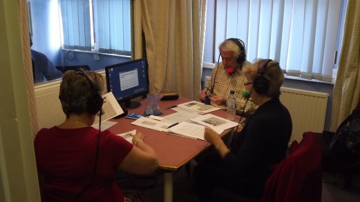 The Wednesday news desk in action